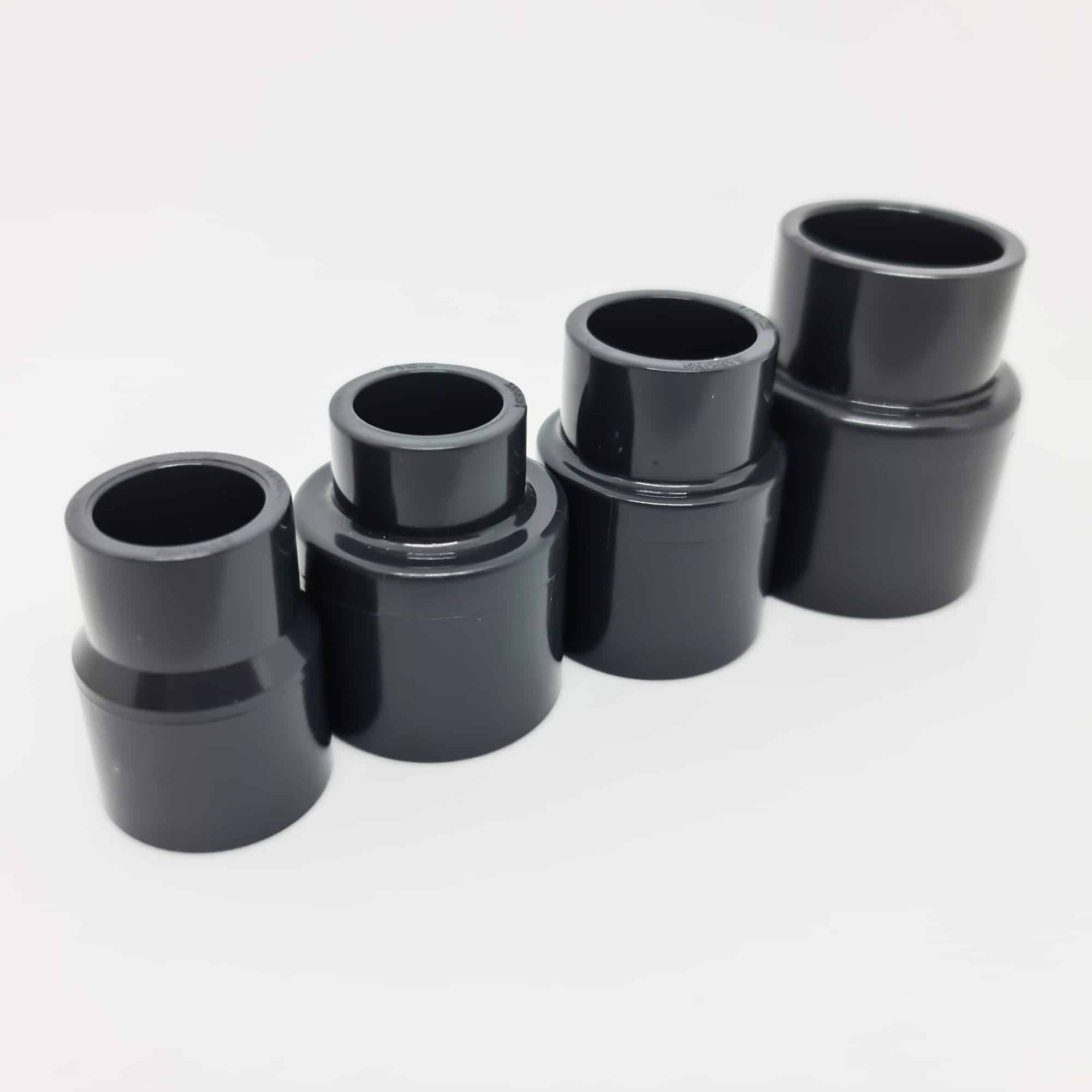 Grey DIN UPVC Reducer Coupling