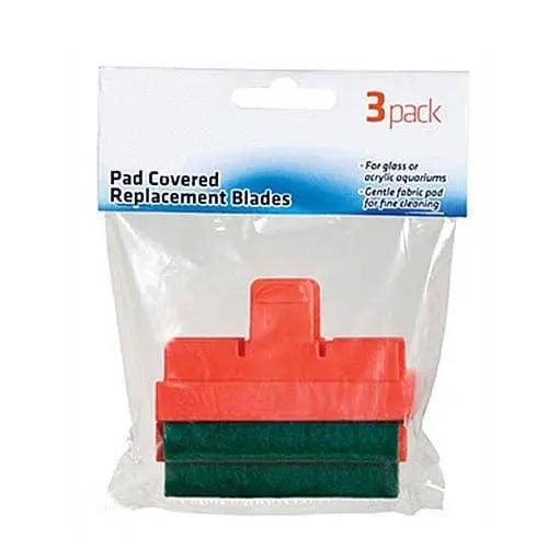 Resun Deluxe Scraper Pad Covered Replacement Blades 3pk-1