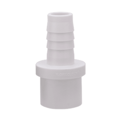 White DIN PVC to Soft Tube Connector-1