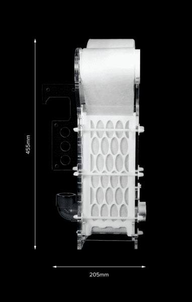 D-D Clarisea Auto Fleece Filter Gen 3 3000L/H-4