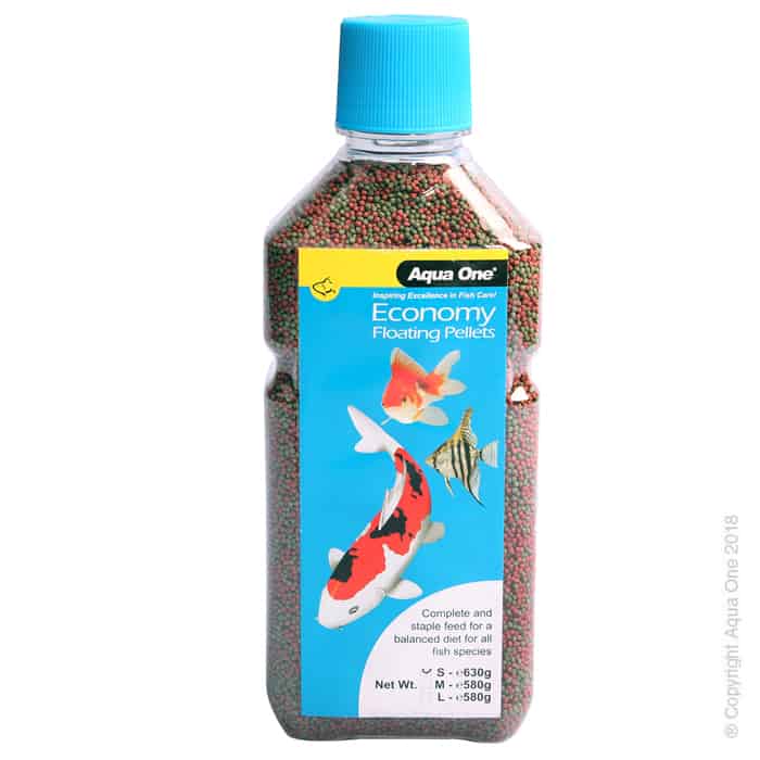 Economy Pellet Food 1mm 630g Bottle-1