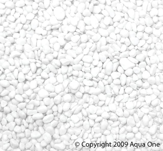 Decorative Gravel 1kg White 7mm