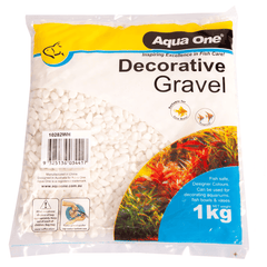 Decorative Gravel 1kg White 7mm-1
