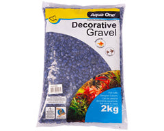 Decorative Gravel 2kg Deep Blue 7mm-1
