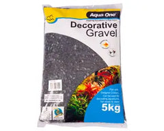 Decorative Gravel 5kg Black 7mm-1