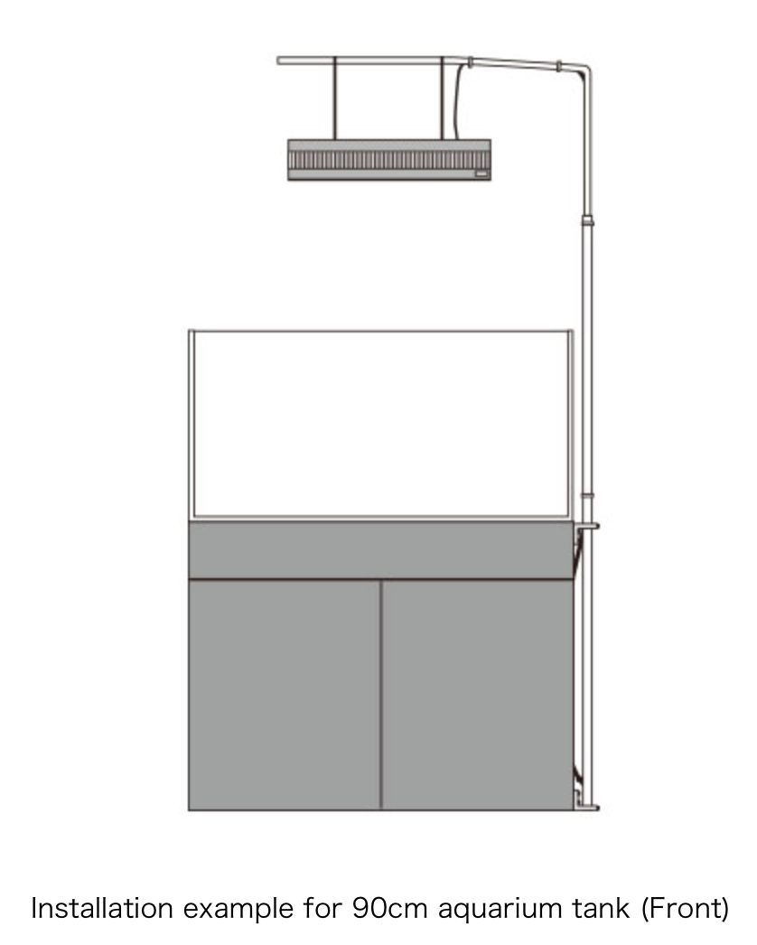 ADA Solar RGB Arm Stand 90x45cm-1