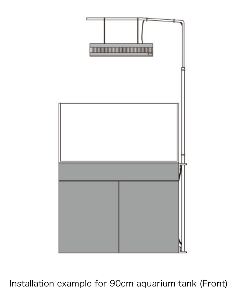 ADA Solar RGB Arm Stand 90x45cm-1