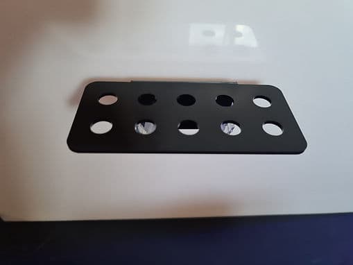 Single Row 10 Frag Rack Black-1