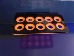 10 Hole Frag Rack Black-Neon Orange-1