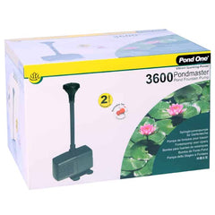 Pond One Pondmaster 3600 Fountain Pump 3500LH 3.4m Mh H head height-1