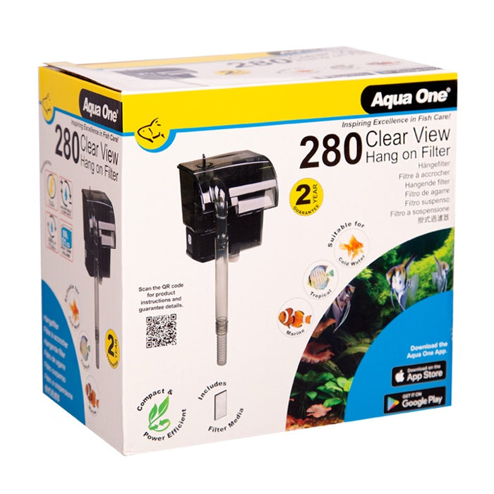 Aqua One ClearView 280 Hang On Filter 280LH