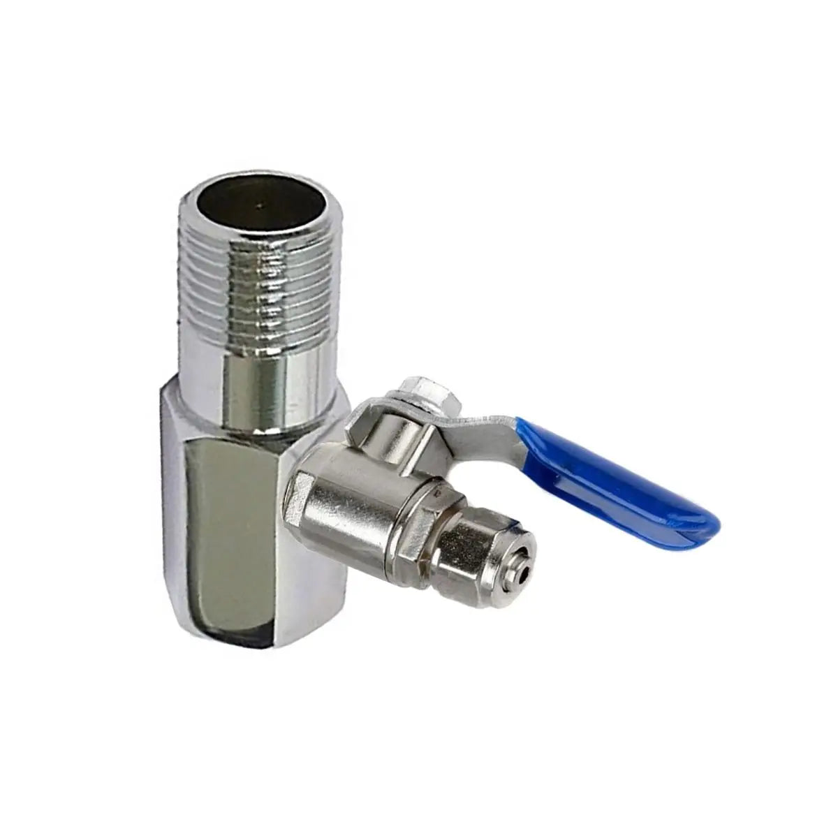1/2″ Tap Adapter Block To 1/4” Tube Ball Valve-1