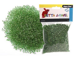 Aqua One Betta Gravel Glass Green 350g-1