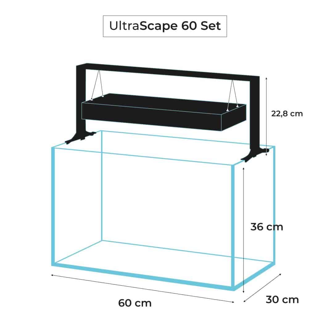 Aquael Ultrascape 60 Forrest Aquarium-3