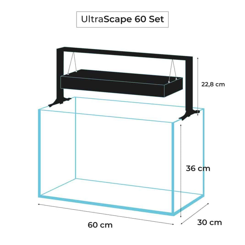 Aquael Ultrascape 60 Forrest Aquarium-3