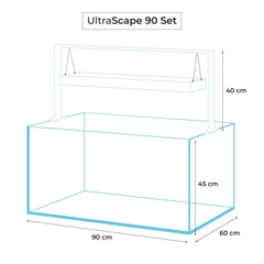 Aquael Ultrascape 90 Forrest Aquarium-3