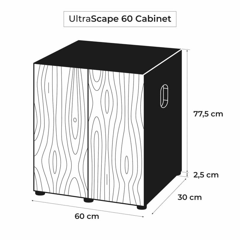 Aquael Leddy Day & Night 60 Black Aquarium Set-6