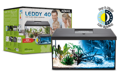 Aquael Leddy Day & Night 40 Black Aquarium Set-1