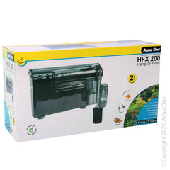 Aqua One HFX 200 Hang On Filter 600L/HR-1