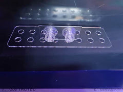 16 Hole Frag Rack Clear-1