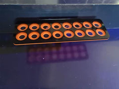 16 Hole Frag Rack Black-Neon Orange-1