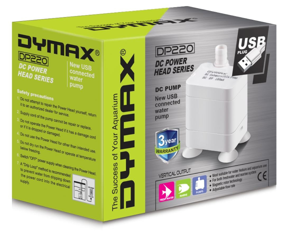Dymax Dc Power Head Dp-220 – With Usb & 240v Adapter-1