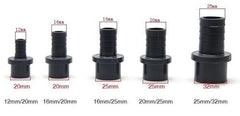 Grey DIN PVC to Soft Tube Connector-1
