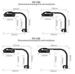 SeaTorch LM15, LM25 Mounting Arm, 30cm height-3