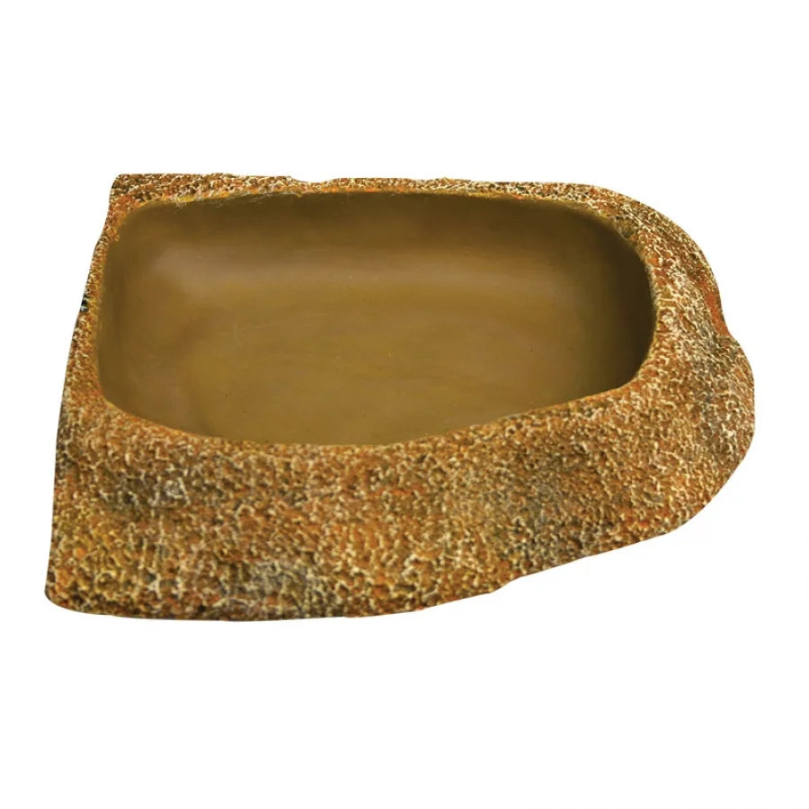 Reptile One Dyno Rock Bowl Corner Fit Regular 20.2x16.4x3.8cm-1