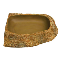Reptile One Dyno Rock Bowl Corner Fit Regular 20.2x16.4x3.8cm-1