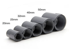 SxT Grey DIN Female Threaded Coupling-1