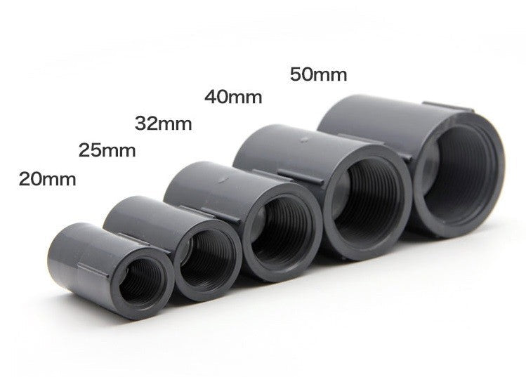 SxT Grey DIN Female Threaded Coupling-1