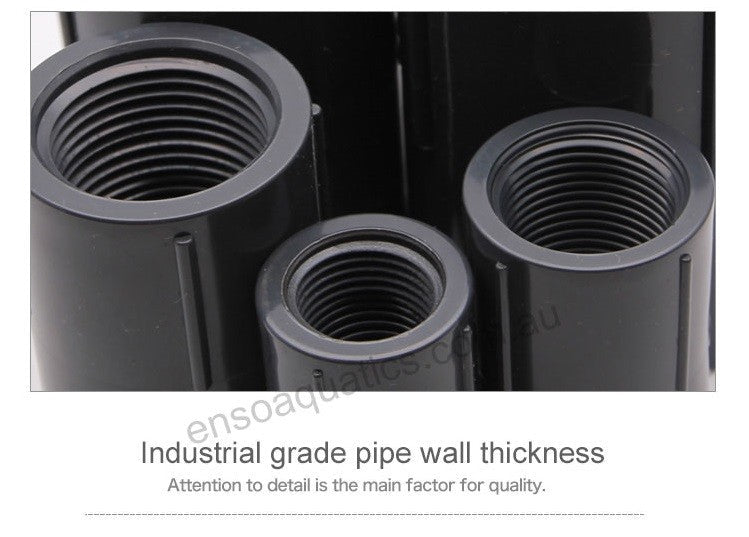 SxT Grey DIN Female Threaded Coupling-5