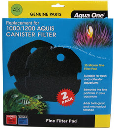 Sponge 35ppi 2pk 40s - Aquis 1000/1200-1