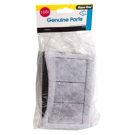 AQUA ONE CARBON CARTRIDGE 168C - 3 PACK