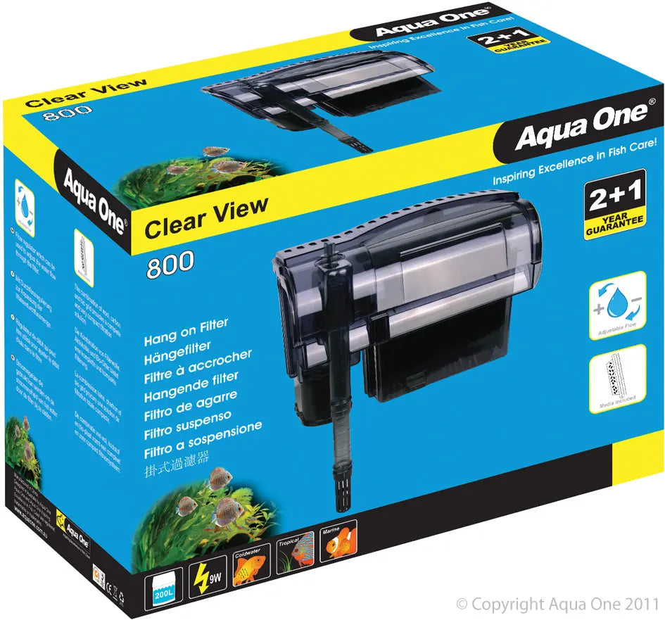 Aqua One ClearView 800 Hang On Filter-1