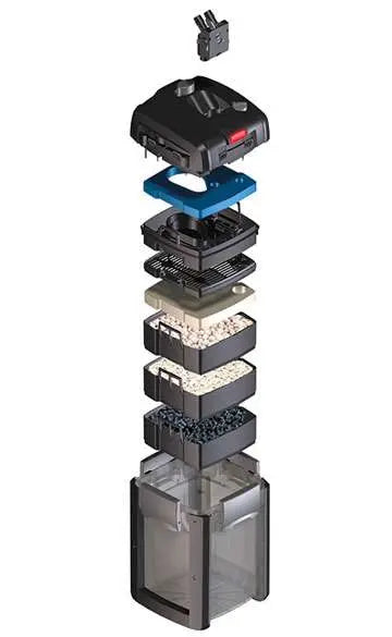 EHEIM professionel 4+ 350 - highly efficent external filter with Xtender button-3