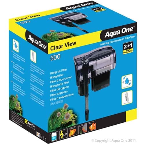Aqua One ClearView 500 Hang On Filter-1