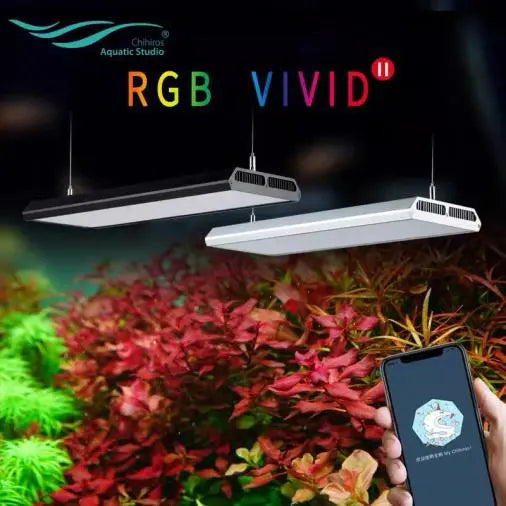 Chihiros RGB Vivid 2 Silver 130w (60-90cm tank)-5
