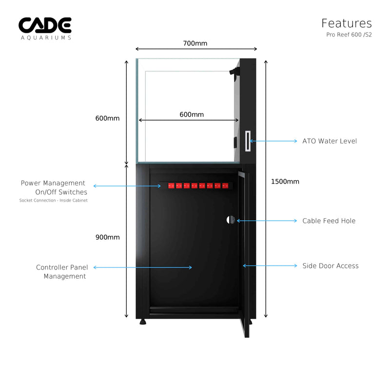 CADE PRO REEF S2 600-12