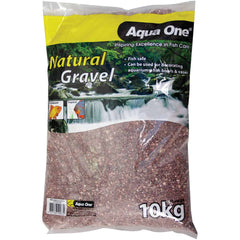 Aqua One Natural Gravel Ruby Red 10kg-1