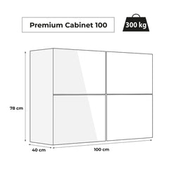 Aquael Premium 100 White Cabinet-7