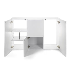 Aquael Premium 120 White Cabinet-1