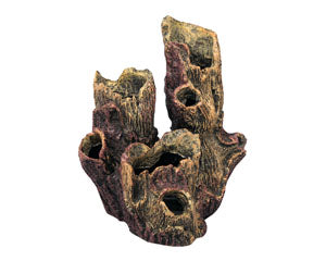 Ornament Wood With Holes Medium 17x15x19cm