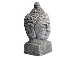 Ornament Budda Head 7.5x8.5x16cmH-1