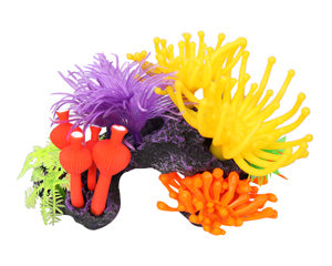 Ornament Copi Coral Rock Anemone 17x10x11cmh-1