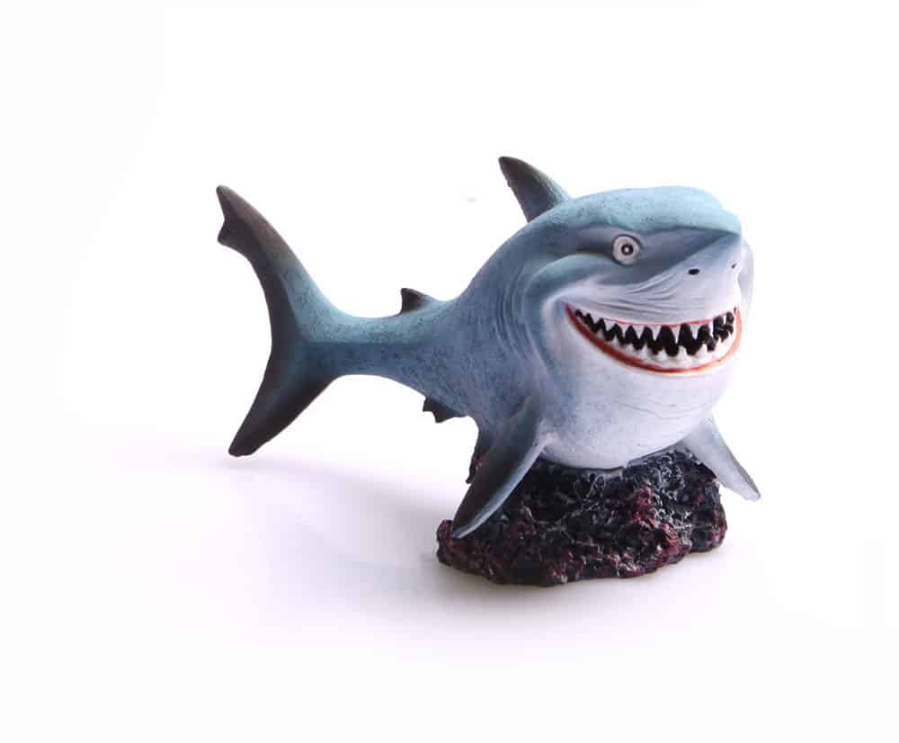 Ornament Shark 14.2x6.7x7.4cm-1