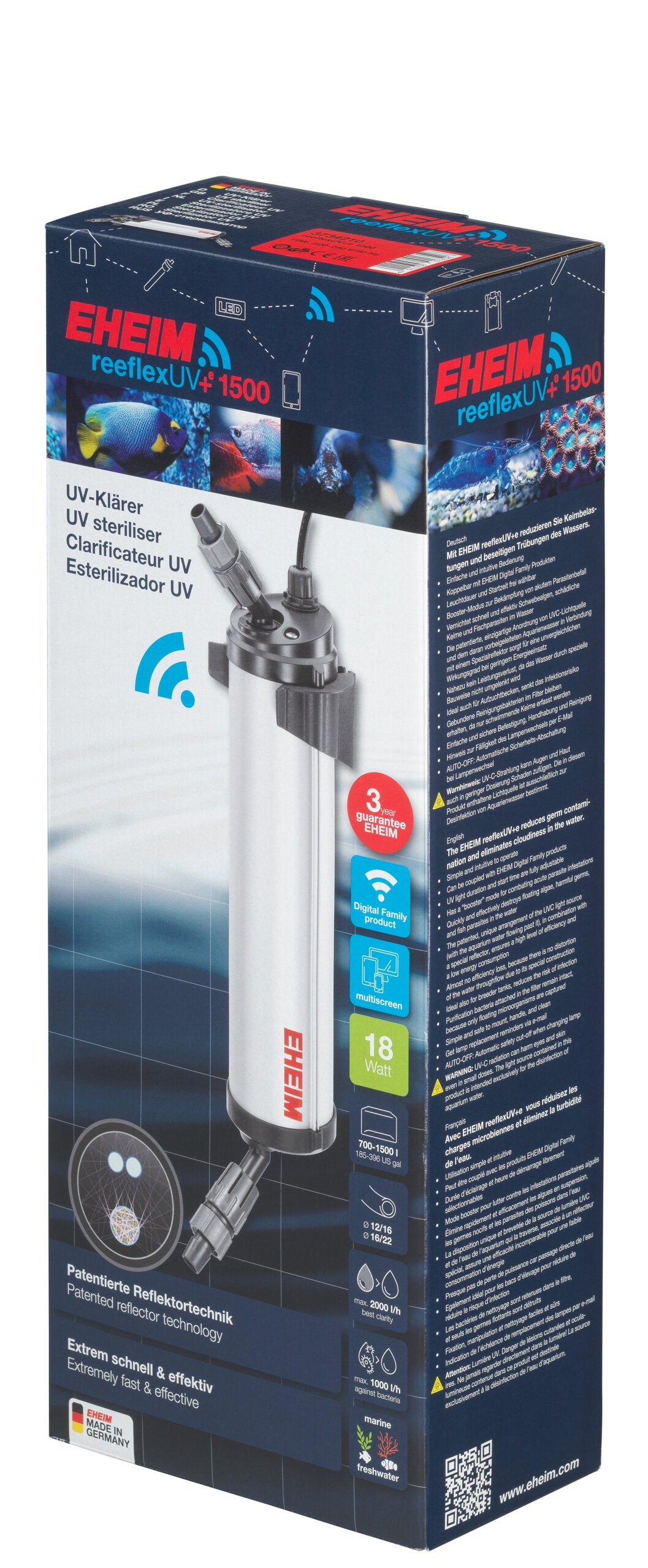 EHEIM reeflexUV+e 1500-2