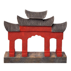 Ornament Triple Arch 12wx3dx10cmh-1