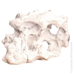 Aqua One Ornament White Marble Rock With Holes M 16.5x11.5x12cmh-1